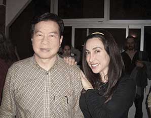 medical qigong grandmaster with sarina stone